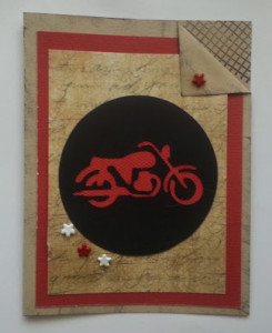 Motorcycle Card