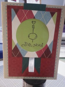 Olive You Card